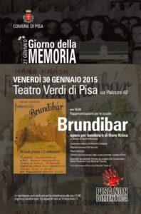 Locandina Brundibar Locandina Brundibar