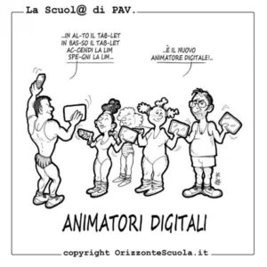 Vignetta animatore digitale