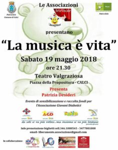 Locandina La musica è vita