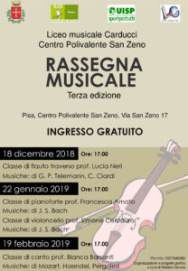 Locandina III Rassegna musicale