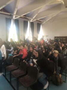 Aula Magna durante la presentazione del libro Aula Magna durante la presentazione del libro