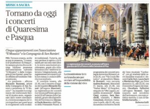 Concerti di Quaresima e di Pasqua