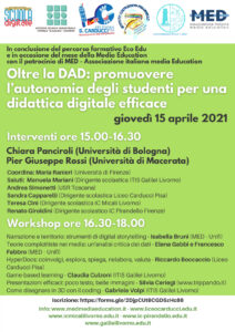Locandina evento: Oltre la DAD