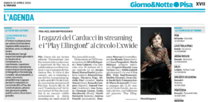 Articolo su il Tirreno