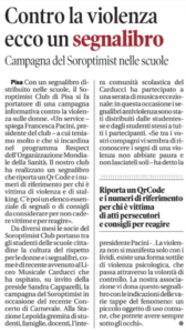 Articolo 24:02:2025 La Nazione